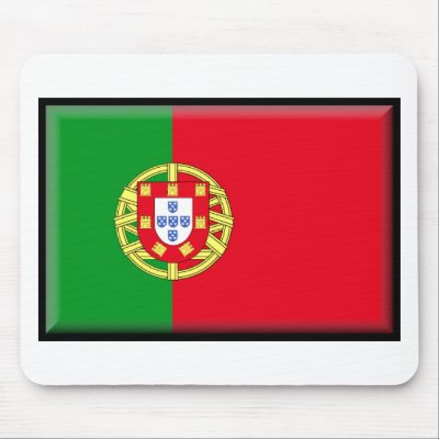 Portugal Flag Mouse Mat by jacinto888