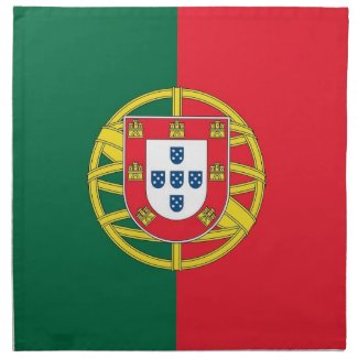 Portugal Flag on MoJo Napkin