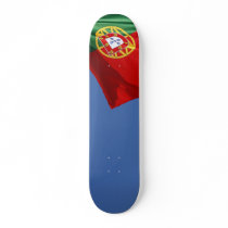Portugal flag skate deck