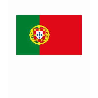 Portugal Flag T-shirt by FlagTshirts