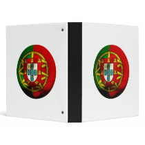 Portugal Football Vinyl Binder