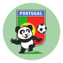 Portugal Football Panda stickers by cuteunion Portugal Football Panda stickers