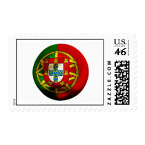 Portugal Football Postage Stamp