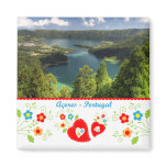 Portugal in photos - Azores lagoon magnets