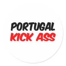 Portugal Kick Ass stickers