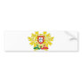 Portugal Official Coat Of Arms Heraldry Symbol Bumper Sticker