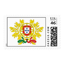 Portugal Official Coat Of Arms Heraldry Symbol Postage Stamp