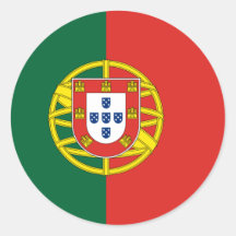 portugal round stickers