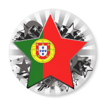 Portugal Star Fridge Magnet