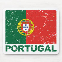 Portugal Vintage Flag mousepads