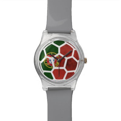 Portugal Kid's gray Glitter Strap Watch