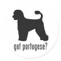 Portugese Water Dog Stickers