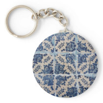 Portuguese Azulejo tiles Keychain