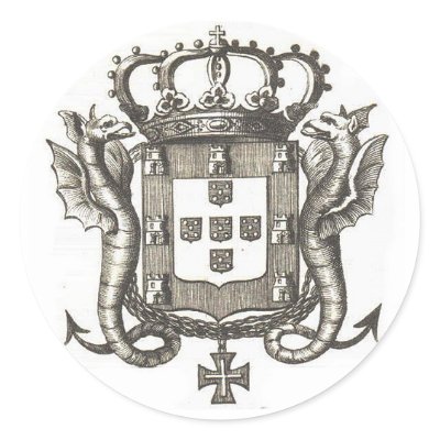 Portuguese crest stickers by Profit822