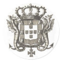Portuguese crest stickers