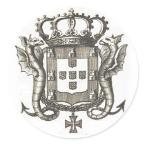 Portuguese crest stickers