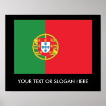 Portuguese Flag Poster
