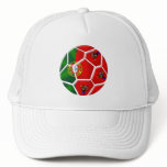 Portuguese flag soccer ball for das Quinas Tees hats