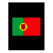 Portuguese Flag T-shirts and Gifts postcards