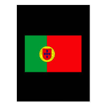 Portuguese Flag T-shirts and Gifts Post Card