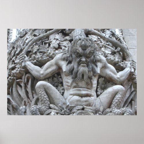 Portuguese Gargoyle ~ print print