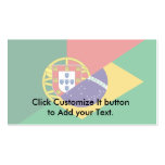 Portuguese Language, hybrids Business Cards