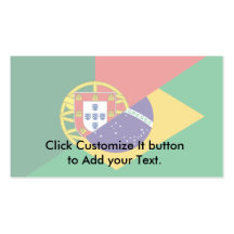 Portuguese Language, hybrids Business Cards