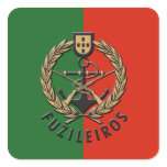 Portuguese Navy Marines "Fuzileiros" Square Stickers