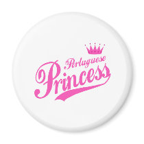 Portuguese Princess Refrigerator Magnets