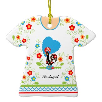 Portuguese Rooster of Luck ornament