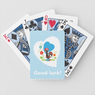 Portuguese Rooster of Luck Playing Cards