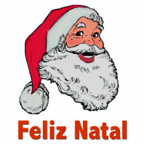Portuguese Santa Claus photo sculptures