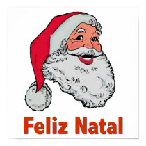 Portuguese Santa Claus Poster