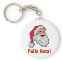 Portuguese Santa Keychain
