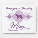 Portuguese Sheepdog Mom Mouse Pads