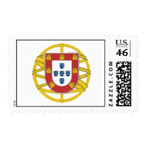 Portuguese shield postage stamp