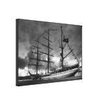 Portuguese tall ship NRP Sagres Gallery Wrapped Canvas
