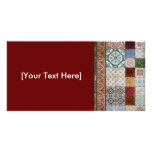 Portuguese tiles photo greeting card