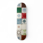 Portuguese tiles skate boards
