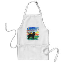 Portuguese Water Dog (#2) aprons