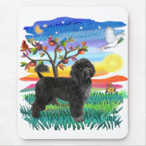 Portuguese Water Dog (#2) mousepads