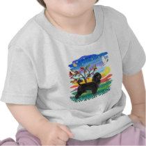 Portuguese Water Dog (#2) t-shirts
