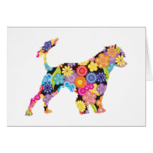 Portuguese Water Dog Card