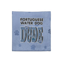 Portuguese Water Dog DUDE Printed Napkin
