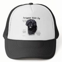 Portuguese Water Dog History Design Trucker Hats