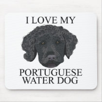 PORTUGUESE WATER DOG Love! mousepads
