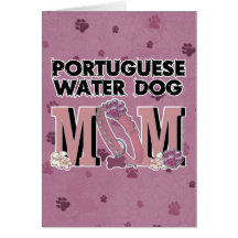 Portuguese Water Dog MOM Cards