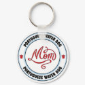 PORTUGUESE WATER DOG mom keychain