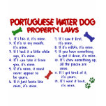 PORTUGUESE WATER DOG Property Laws 2 t-shirts