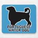 Portuguese Water Dog T-Shirts and Gifts mousepads